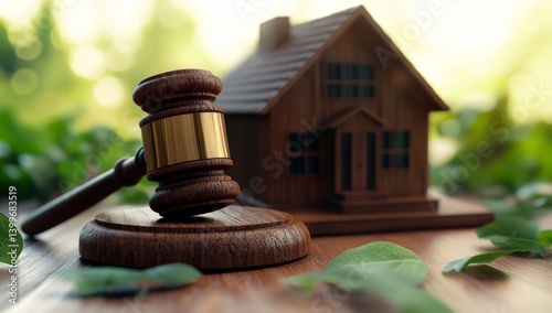 Foreclosure auction, real estate legal dispute photo