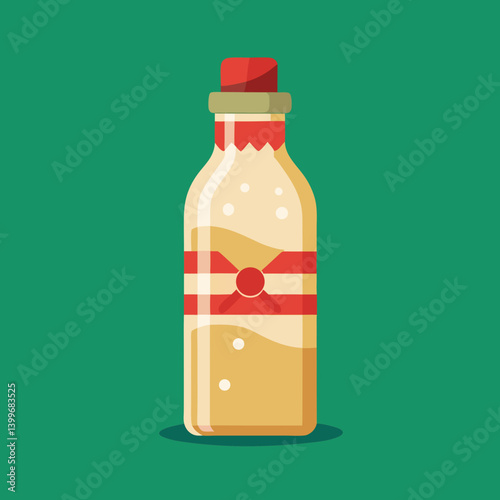 eggnog vector art. Christmas related vector art.