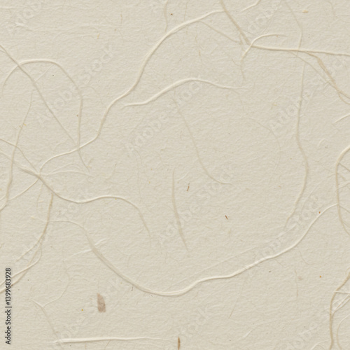 Subtle Off-White Mulberry P...