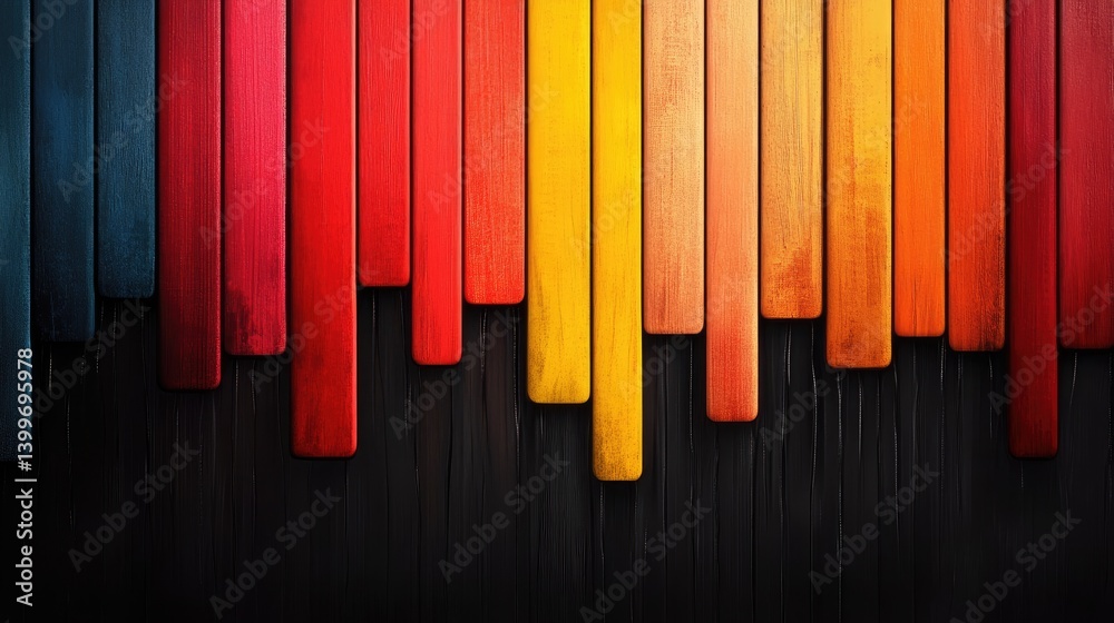 Fototapeta premium A music album cover featuring only a barcode as the design