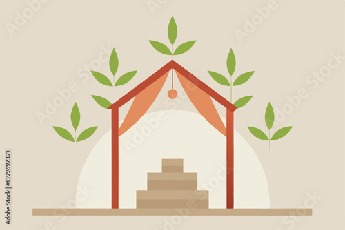 vector illustration of an abstract background