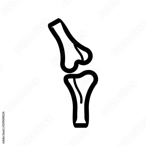 Joint icon vector image. Suitable for mobile apps, web apps and print media.
