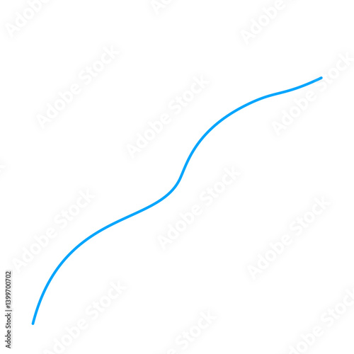 Blue Thread Illustration