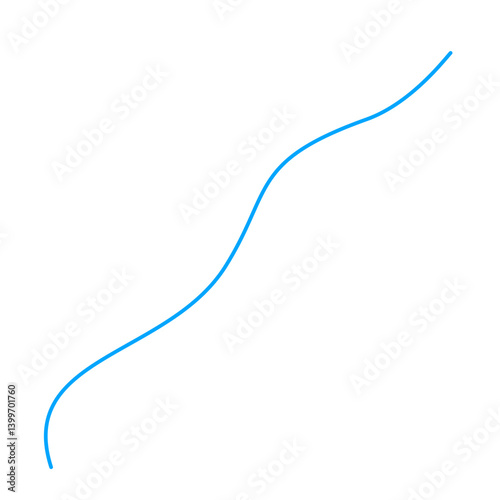 Blue Thread Illustration