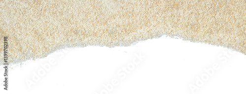 Photos desert sand expanse border isolated