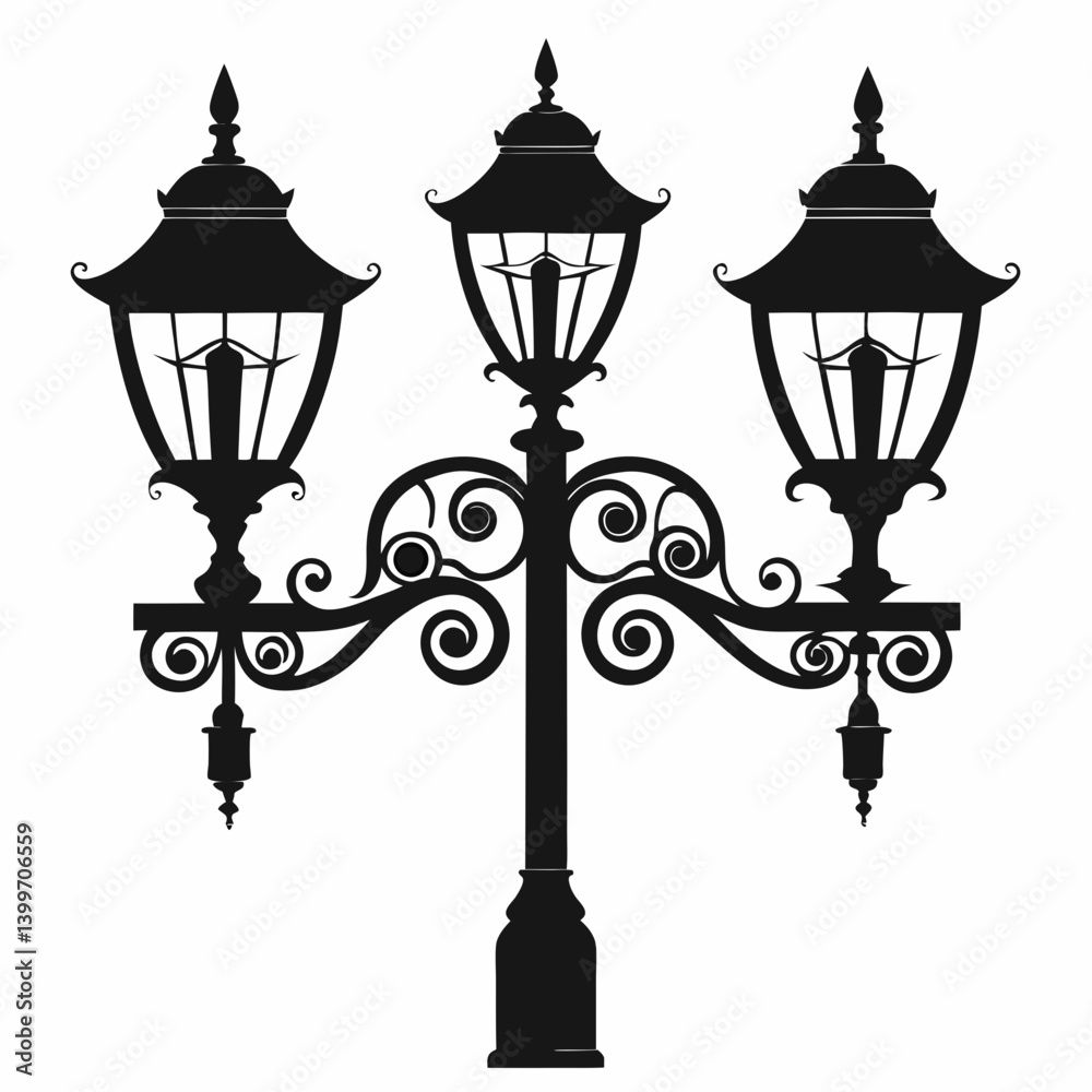 street lamp vector street lamp vector