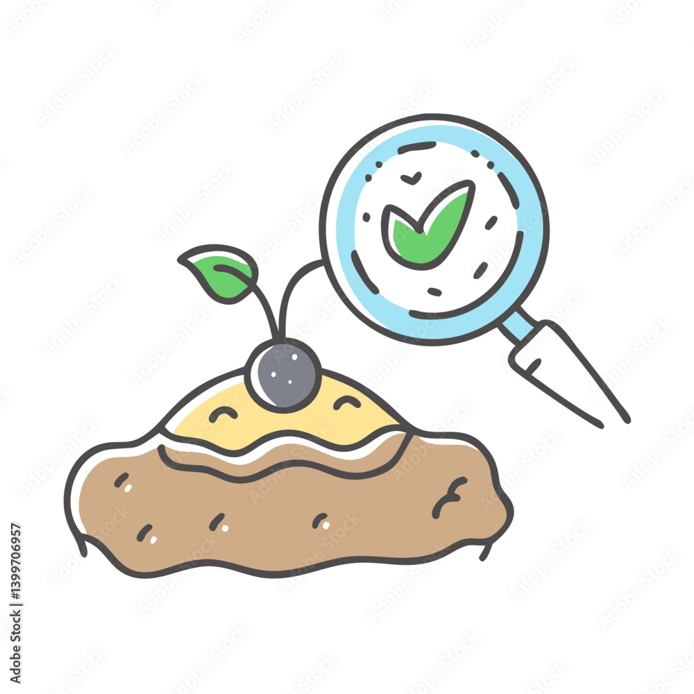 soil health icon, soil health vector illustration-simple illustration of soil health, perfect for soil health logos and icons soil health icon, soil health vector illustration-simple illustration of soil health, perfect for soil health logos and icons