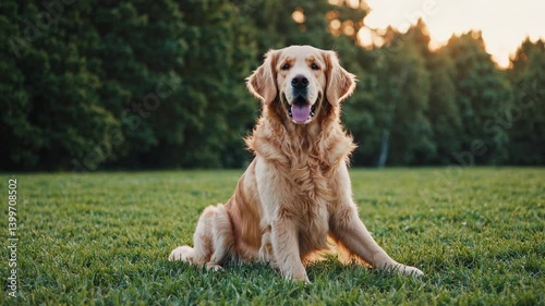 The Golden Retriever in Nature
