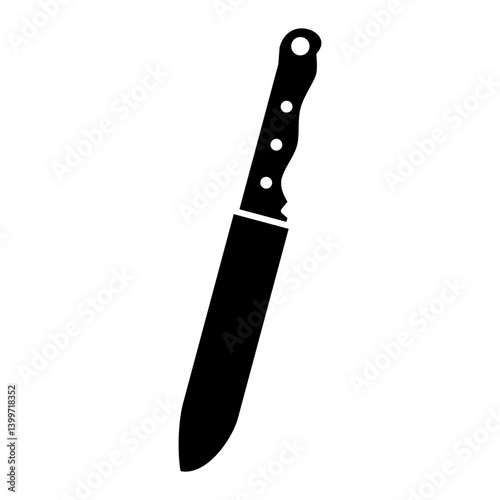 knife icon, simple flat style, illustration, logo sign symbol pictogram template, for ui or ux isolated on white for mobile app, editable