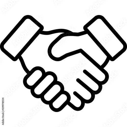 cooperation handshake icon