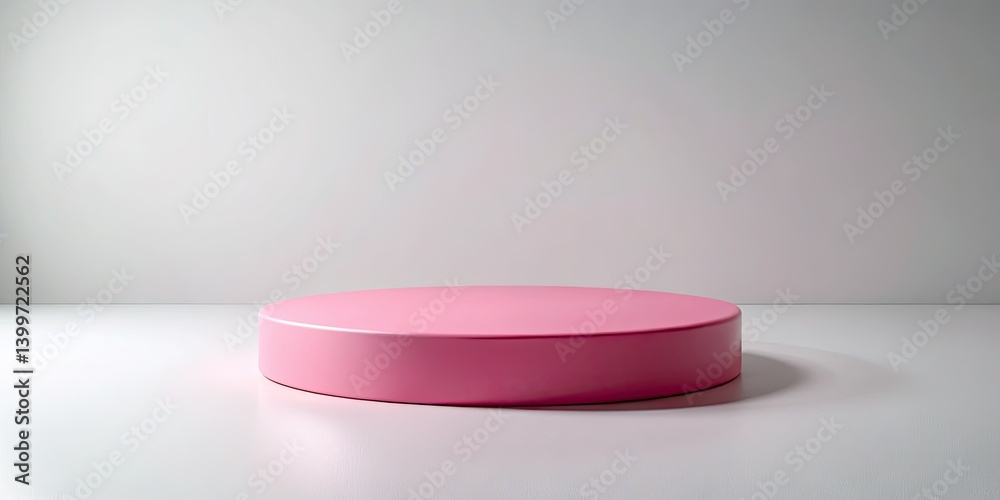 Pink Circular Product Display Podium, 3D Render, Studio Photography, Presentation Stage, Minimalist Background, Clean Design, Showcase, Mockup, Product Photography Pink Circular Product Display Podium, 3D Render, Studio Photography, Presentation Stage, Minimalist Background, Clean Design, Showcase, Mockup, Product Photography