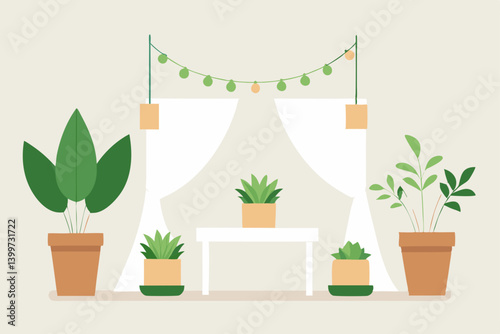 flowers in pots
