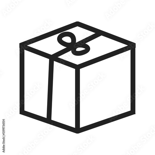 Wrapped Package icon vector image. Suitable for mobile apps, web apps and print media.