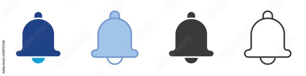Bell Icons Collection – Multiple Vector Styles Icons Bell Icons Collection – Multiple Vector Styles Icons