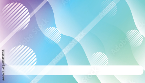 Geometric Design, Shapes. Design For Your Header Page, Ad, Poster, Banner. Vector Illustration with Color Gradient.