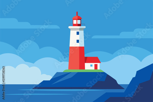 lighthouse on the coast