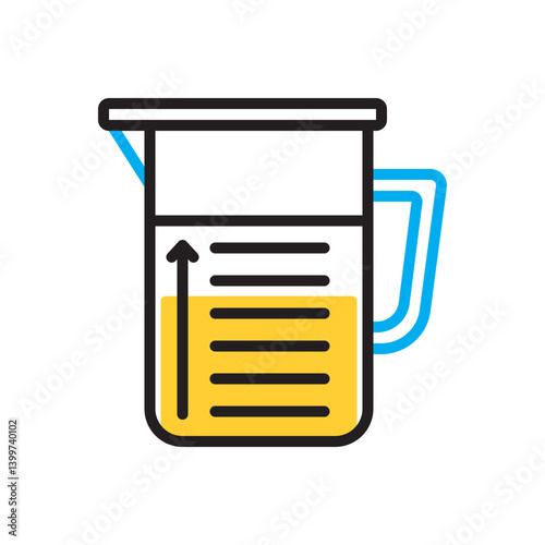 Multi color icon for capacity