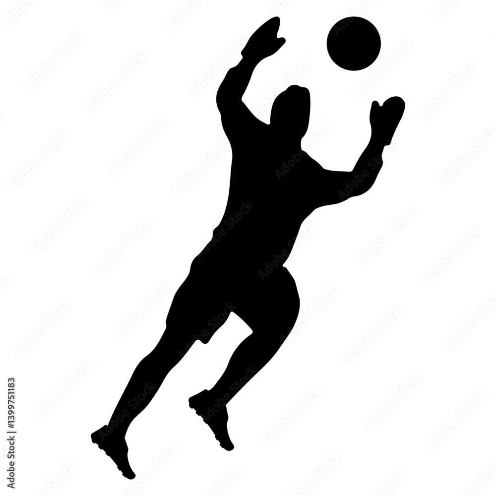 Soccer Player Silhouette Soccer Player Silhouette
