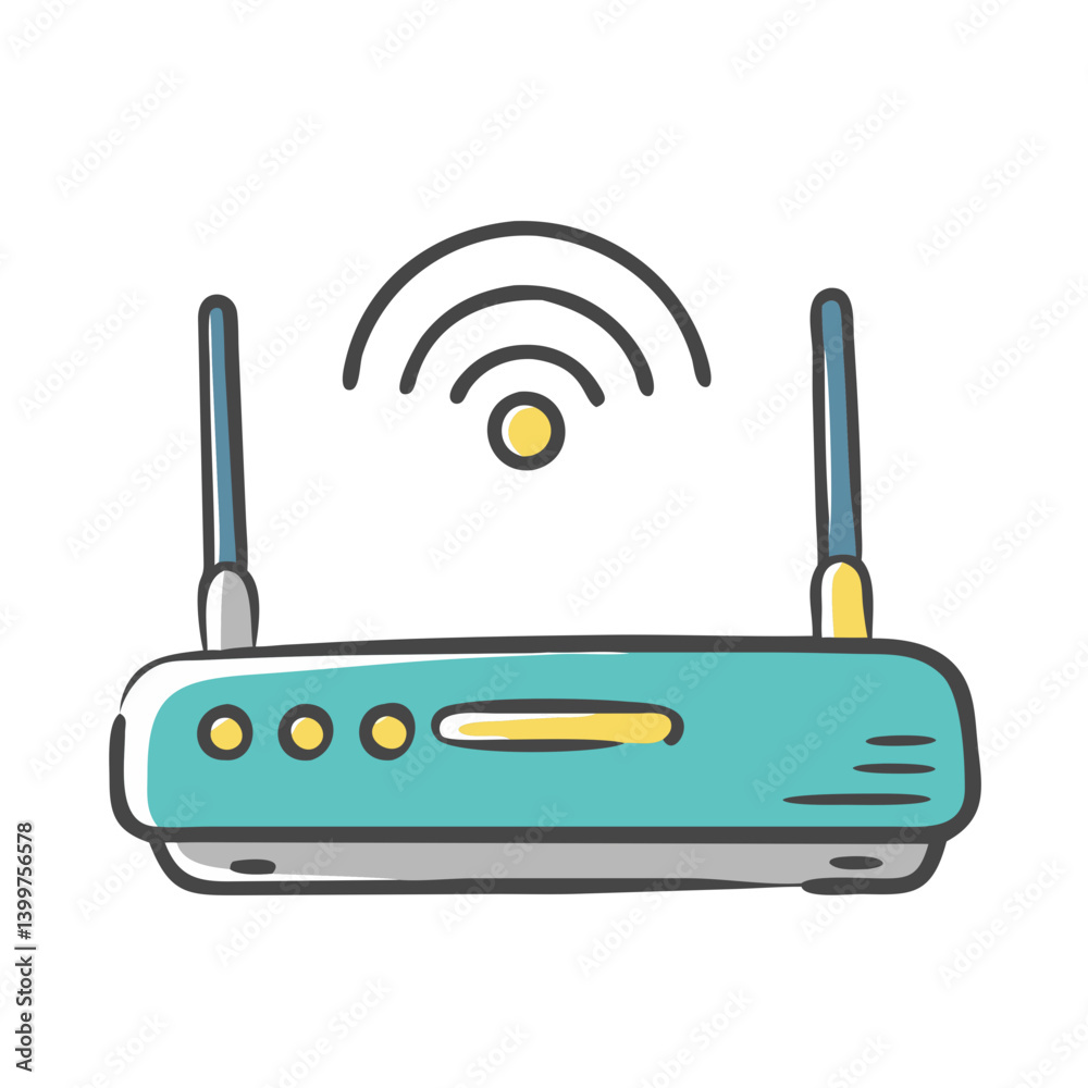 router icon, router vector illustration-simple illustration of router, perfect for router logos and icons router icon, router vector illustration-simple illustration of router, perfect for router logos and icons