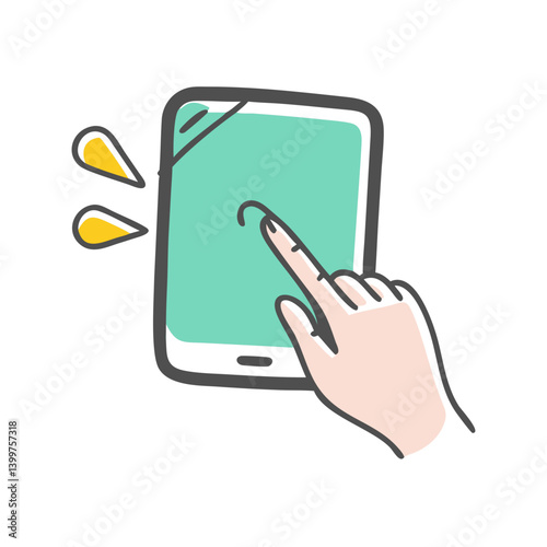 tablet icon, tablet vector illustration-simple illustration of tablet, perfect for tablet logos and icons
