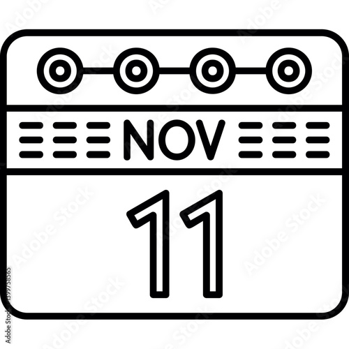 November 11 Icon