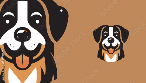  Bold Dog Mascot Logo – Loyal Guardian Vector Design