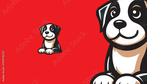  Bold Dog Mascot Logo – Loyal Guardian Vector Design