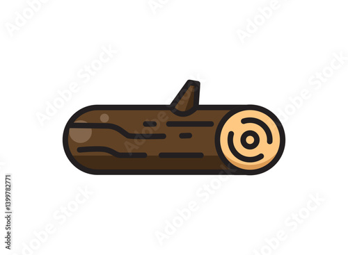 Set icon of an Autumn Season Log