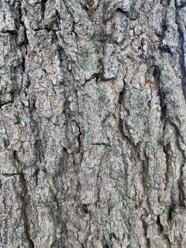 Macro perspective of tree bark texture in a natural outdoor environment photography