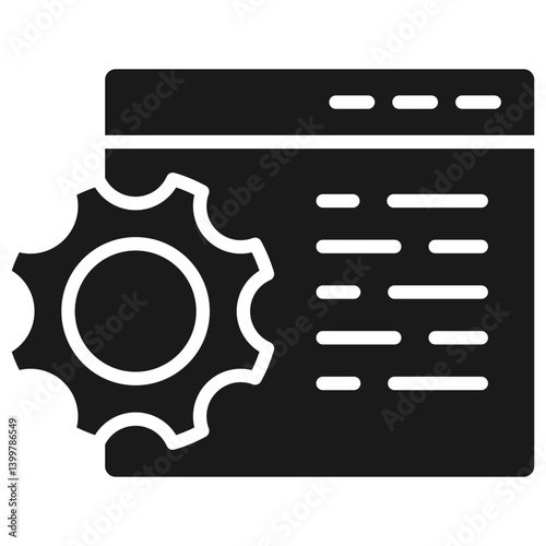 Development Glyph Icon