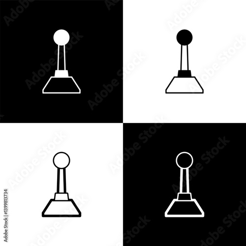 Set Milling cutter for manicure icon isolated on black and white background. Apparatus for manicure. Manicure tools. Vector
