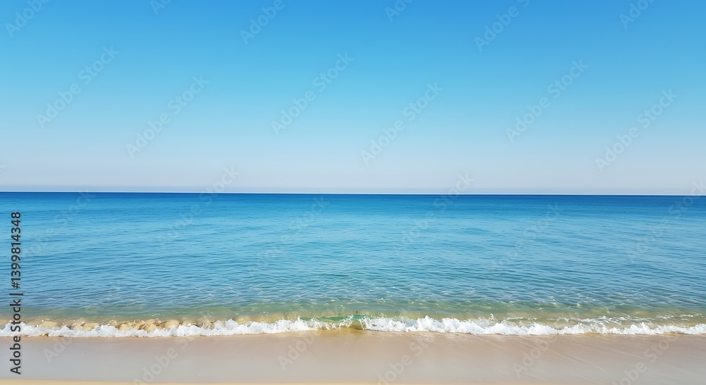 Obraz premium Azure Embrace AI Generated