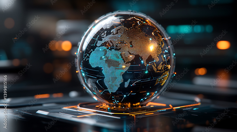 Innovative global networking event showcasing technology trends virtual environment 3d visualization perspective Innovative global networking event showcasing technology trends virtual environment 3d visualization perspective