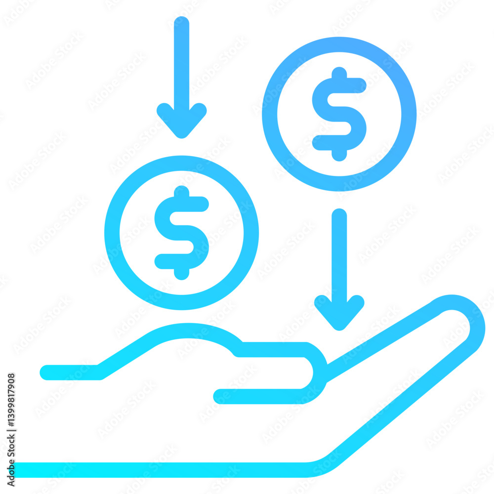 Receive Amount Icon Receive Amount Icon