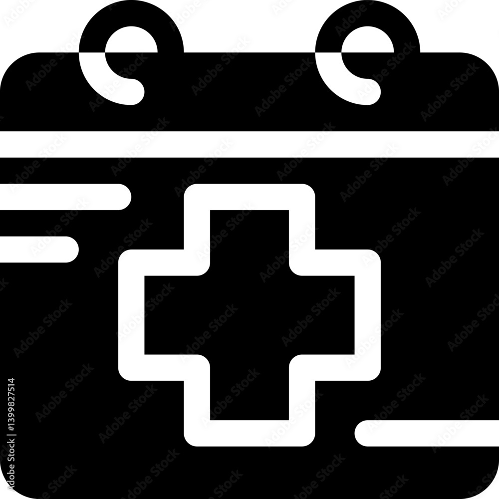 -_medical checkup,medical appointment,time and date,schedule,date Glyph editable icon. Editable stroke. Vector illustration. -_medical checkup,medical appointment,time and date,schedule,date Glyph editable icon. Editable stroke. Vector illustration.