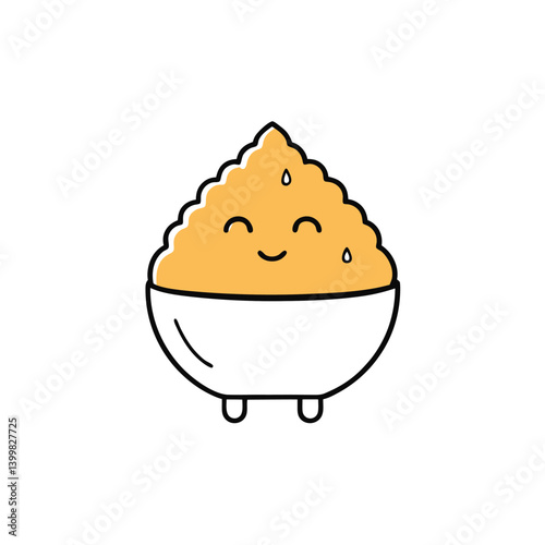 dripping from the fish and chips vector art illustration
