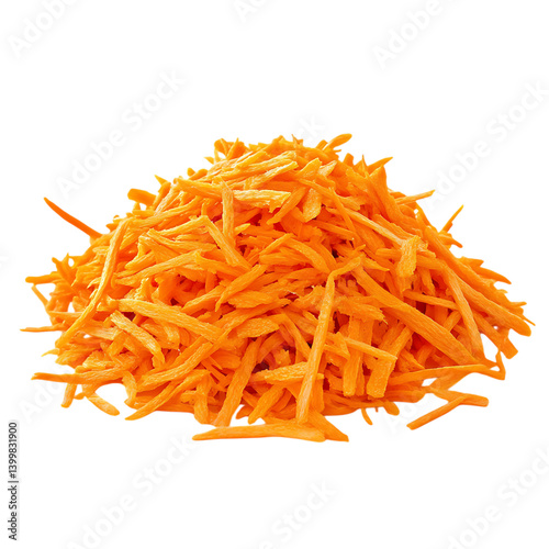 Carrots shredded salad png photo
