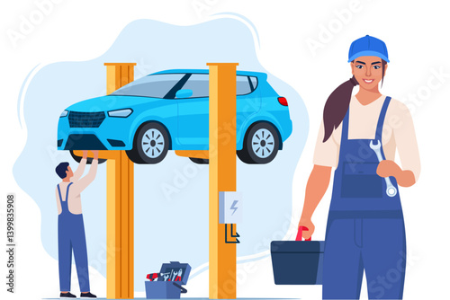AutoServiceWoman-02.eps