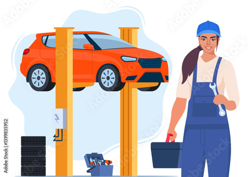 AutoServiceWoman-01.eps