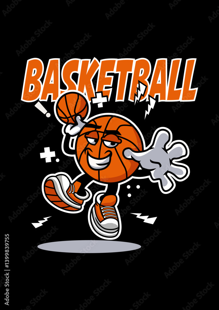 BASKETBALL CARTOON