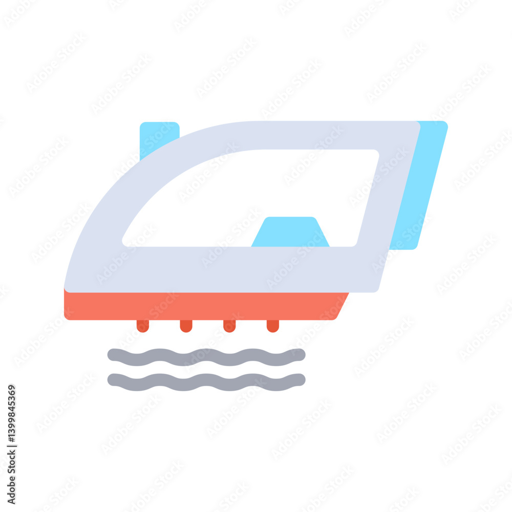 Do Not Steam icon vector image. Suitable for mobile apps, web apps and print media. Do Not Steam icon vector image. Suitable for mobile apps, web apps and print media.