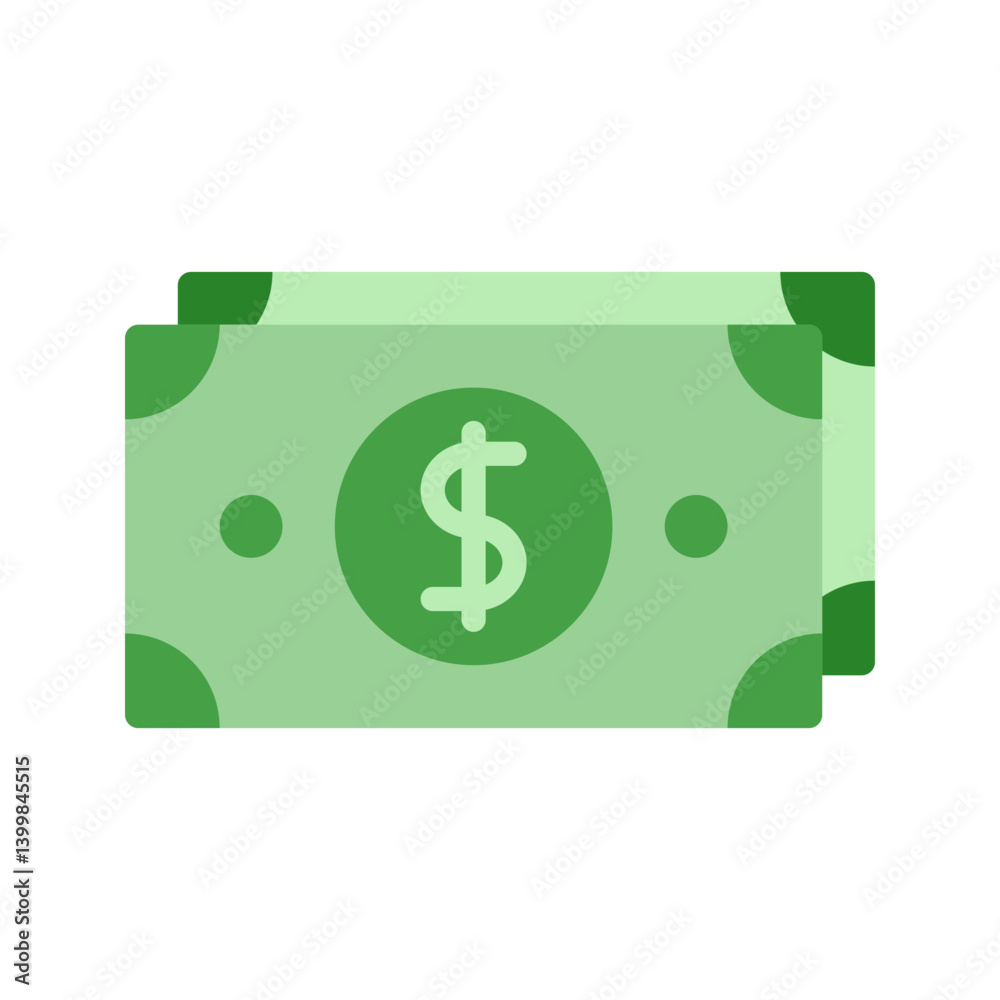 Dollar icon vector image. Suitable for mobile apps, web apps and print media. Dollar icon vector image. Suitable for mobile apps, web apps and print media.