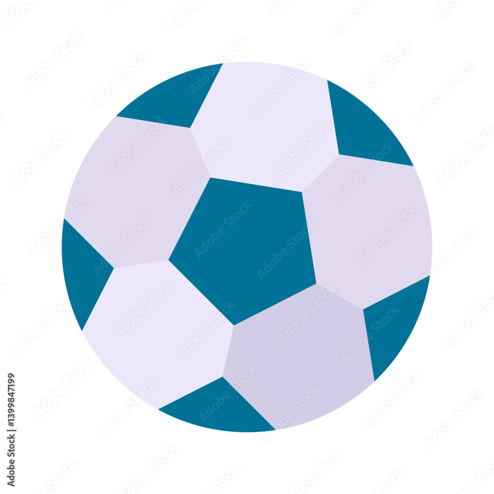 Fototapeta premium Football icon vector image. Suitable for mobile apps, web apps and print media.