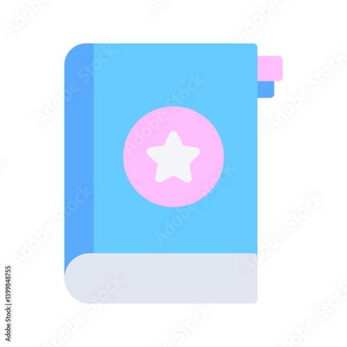 Journal icon vector image. Suitable for mobile apps, web apps and print media.
