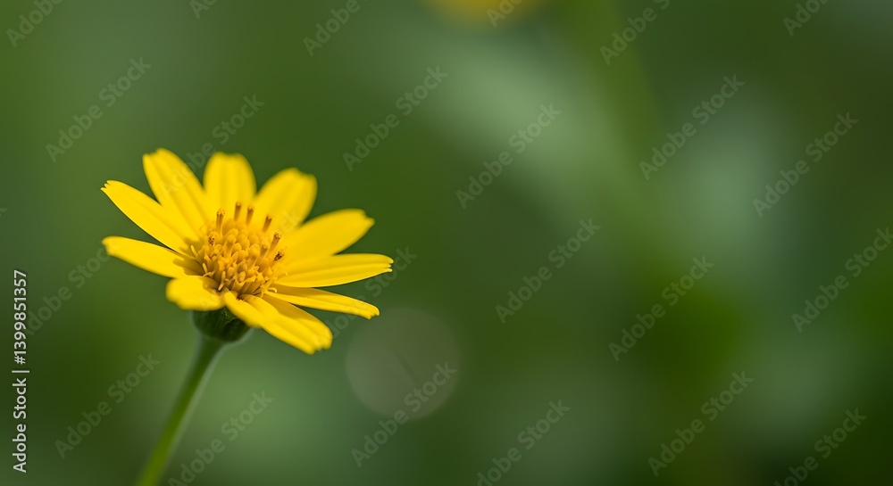 Obraz premium Golden Hour Bloom AI Generated