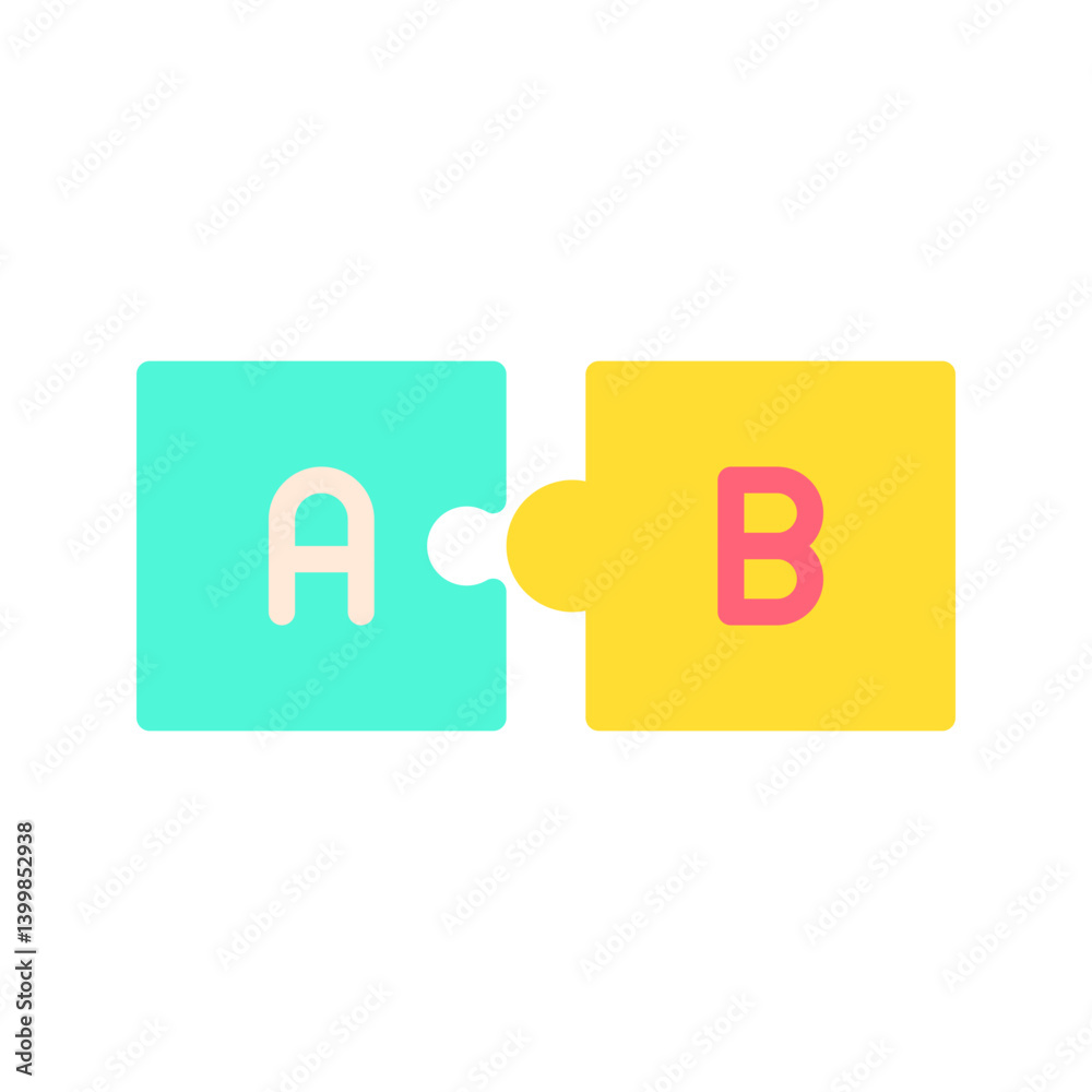 Puzzle Part icon vector image. Suitable for mobile apps, web apps and print media. Puzzle Part icon vector image. Suitable for mobile apps, web apps and print media.