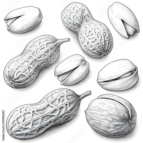 Nuts Illustration (1)