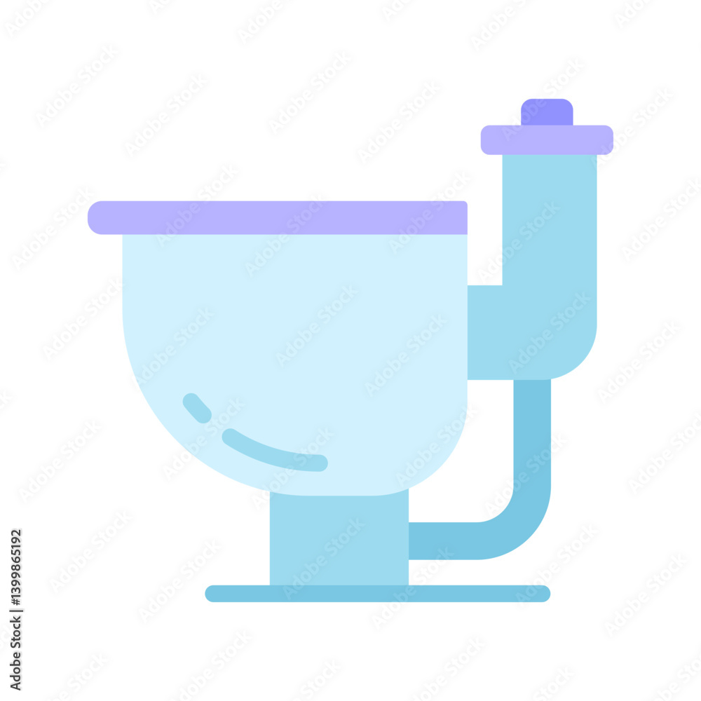 Toilet icon vector image. Suitable for mobile apps, web apps and print media. Toilet icon vector image. Suitable for mobile apps, web apps and print media.