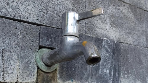 Wallpaper Mural water tap with iron material Torontodigital.ca