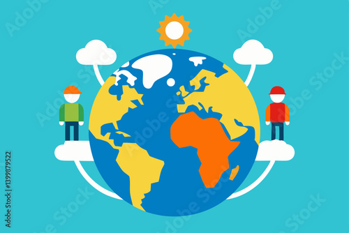 global warming concept